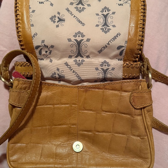 Isabella Fiori Leather Shoulder/Crossbody/Handbag Purse (Like New!) - Picture 9 of 9